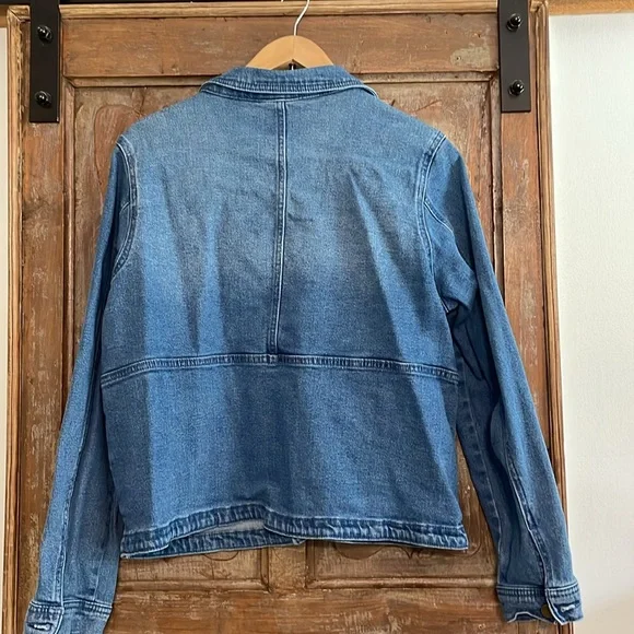 Universal Thread Utility Style Button Up Denim Jacket Size XXL - Picture 2 of 9